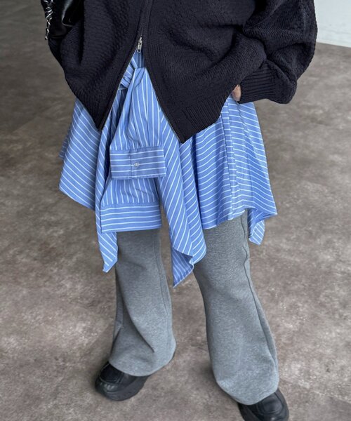 CPCM（シーピーシーエム）の「アソート巻きミニスカート（スカート・レディース・ブルー/ホワイト/ピンク/ネイビー・FREE）」の3枚目の写真