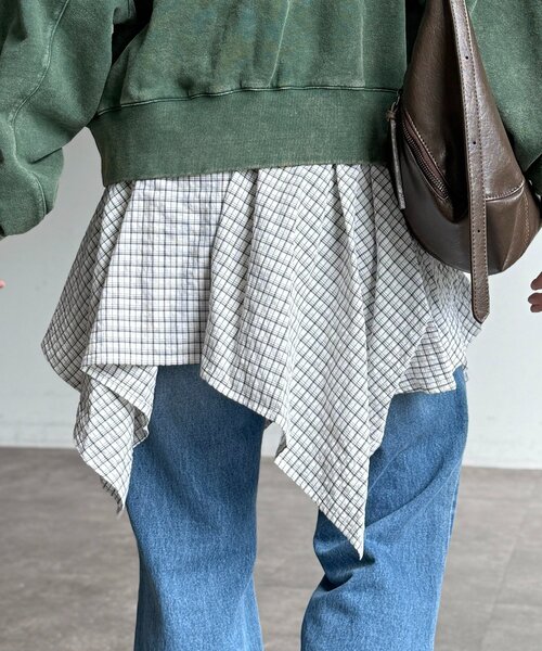 CPCM（シーピーシーエム）の「アソート巻きミニスカート（スカート・レディース・ブルー/ホワイト/ピンク/ネイビー・FREE）」の6枚目の写真