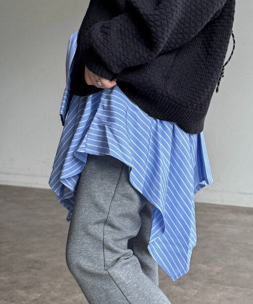 CPCM（シーピーシーエム）の「アソート巻きミニスカート（スカート・レディース・ブルー/ホワイト/ピンク/ネイビー・FREE）」の9枚目の写真