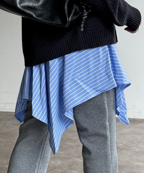 CPCM（シーピーシーエム）の「アソート巻きミニスカート（スカート・レディース・ブルー/ホワイト/ピンク/ネイビー・FREE）」の11枚目の写真