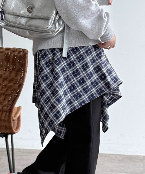 CPCM（シーピーシーエム）の「アソート巻きミニスカート（スカート・レディース・ブルー/ホワイト/ピンク/ネイビー・FREE）」の16枚目の写真