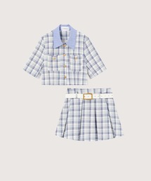 Cheerful Plaid Patchwork Set Up