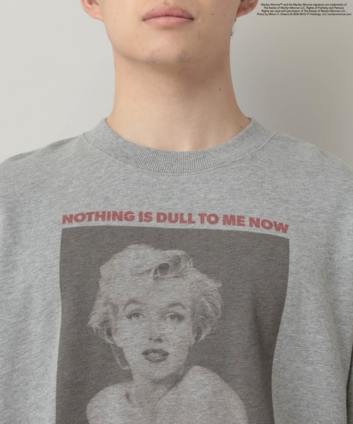 RAGEBLUE(レイジブルー)の「【Marilyn Monroe】マリリンモンロー/コラボプリントスウェット(スウェット・メンズ・グレー系その他/ライトブルー/ブラック・LARGE/MEDIUM)」の8枚目の写真