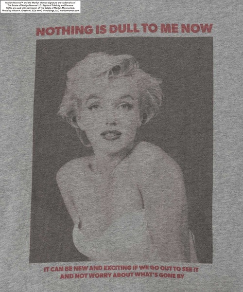 RAGEBLUE(レイジブルー)の「【Marilyn Monroe】マリリンモンロー/コラボプリントスウェット(スウェット・メンズ・グレー系その他/ライトブルー/ブラック・LARGE/MEDIUM)」の13枚目の写真