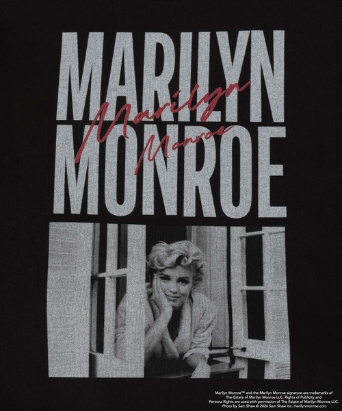 RAGEBLUE(レイジブルー)の「【Marilyn Monroe】マリリンモンロー/コラボプリントスウェット(スウェット・メンズ・グレー系その他/ライトブルー/ブラック・LARGE/MEDIUM)」の12枚目の写真