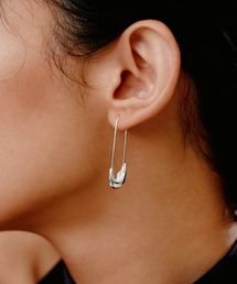 【novice】Safety Pin Pierce［Stainless］