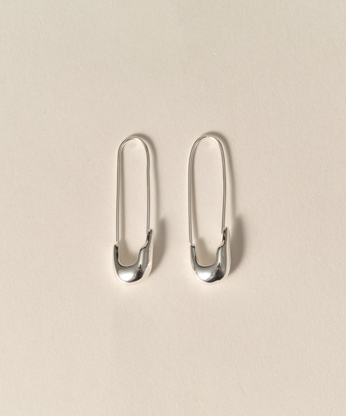 novice（ノーヴィス）の「【novice】Safety Pin Pierce［Stainless］（ピアス（両耳用）・レディース・シルバー/ゴールド・FREE）」の9枚目の写真