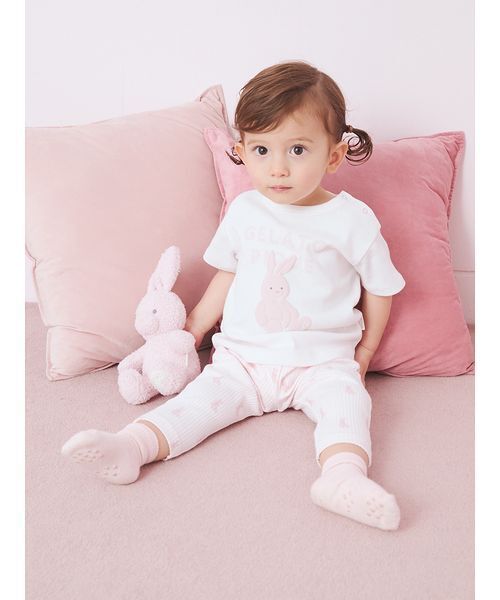 gelato pique(ジェラートピケ)の「【販路限定】【BABY】パウダーアニマルぬいぐるみ(おもちゃ・キッズ・ライトピンク・F)」の20枚目の写真