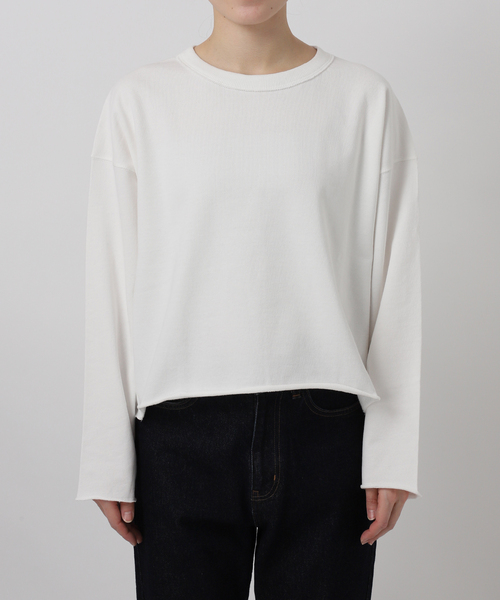SLOBE IENA 別注カットオフショートスリーブスウェット SLOBE IENA - SLOBE IENA 別注カットオフショートスリーブスウェットの