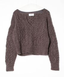 ブランド古着】BLACK BY MOUSSY｜ブラックバイマウジーのニット