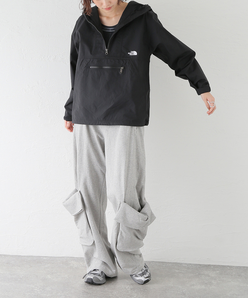 THE NORTH FACE(ザノースフェイス)の「THE NORTH FACE / ザ ノースフェイス COMPACT ANORAK / NP22630(ナイロンジャケット・メンズ・アイボリー/ブラック・SMALL/LARGE/MEDIUM)」の12枚目の写真