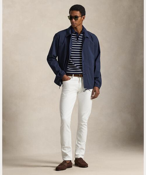 POLO RALPH LAUREN（ポロ ラルフ ローレン）の「ストライプド シアサッカー コーチズ ジャケット（その他アウター・メンズ・ネイビー系1・S/M/L/XS/XL）」の3枚目の写真