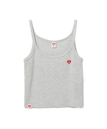 A BATHING APE(�A�x�C�V���O�G�C�v)��HEART BADGE RIB CAMISOLE(�^���N�g�b�v)