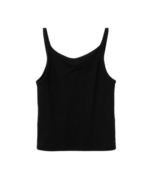 A BATHING APE(アベイシングエイプ)の「HEART BADGE RIB CAMISOLE(タンクトップ・レディース・ブルー/グレー/ブラック/ホワイト・X-SMALL/SMALL)」の6枚目の写真