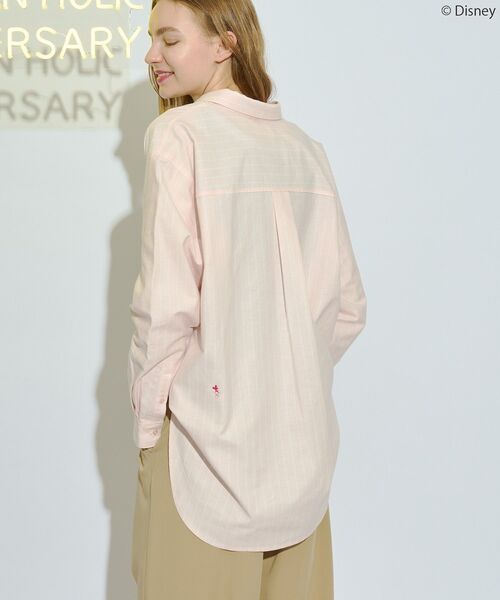 Disney(ディズニー)の「【Mickey&Friends】ボタンダウンシャツ(シャツ/ブラウス・レディース・ブルー/ピンク/イエロー/ミント・FREE)」の20枚目の写真