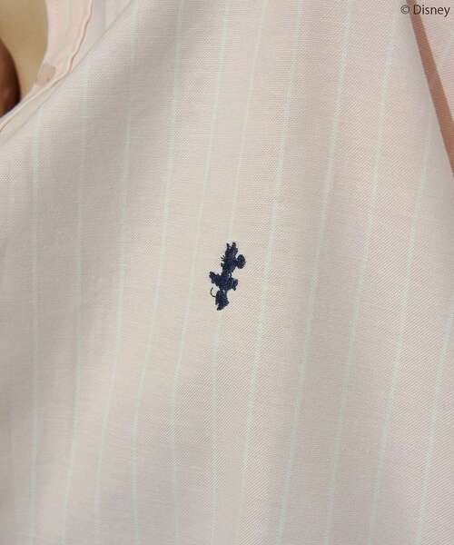 Disney(ディズニー)の「【Mickey&Friends】ボタンダウンシャツ(シャツ/ブラウス・レディース・ブルー/ピンク/イエロー/ミント・FREE)」の21枚目の写真