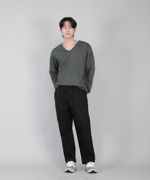 SAINTCREW（セントクルー）の「プレーンテーパードコットンパンツ RTP-380 ブラック（その他パンツ・メンズ・その他・MEDIUM/LARGE/X-LARGE/XX-LARGE）」の7枚目の写真