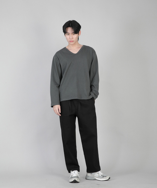 SAINTCREW（セントクルー）の「プレーンテーパードコットンパンツ RTP-380 ブラック（その他パンツ・メンズ・その他・MEDIUM/LARGE/X-LARGE/XX-LARGE）」の10枚目の写真