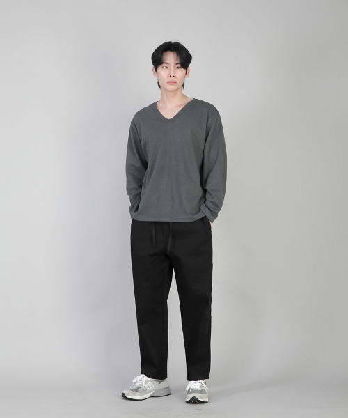 SAINTCREW（セントクルー）の「プレーンテーパードコットンパンツ RTP-380 ブラック（その他パンツ・メンズ・その他・MEDIUM/LARGE/X-LARGE/XX-LARGE）」の11枚目の写真