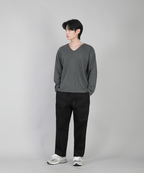 SAINTCREW（セントクルー）の「プレーンテーパードコットンパンツ RTP-380 ブラック（その他パンツ・メンズ・その他・MEDIUM/LARGE/X-LARGE/XX-LARGE）」の12枚目の写真