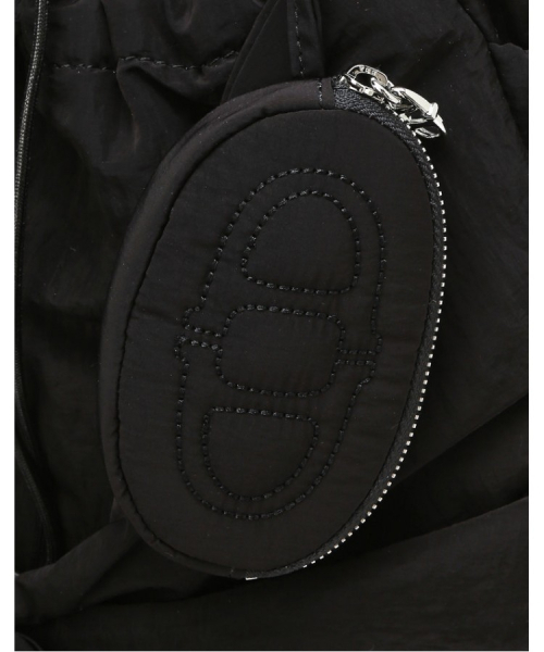 athe（アテ）の「[RUBAN] ブラックリボンバックパック兼ショルダーバッグ L AABA6F901BK（ショルダーバッグ・レディース・ブラック・FREE）」の10枚目の写真