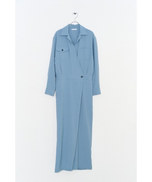 Muel Chic(ミュエルシック)の「Rinell coveralls リネルカバーオール(サロペット/オーバーオール・レディース・ベージュ/ネイビー/ライトブルー・SMALL/MEDIUM)」の6枚目の写真
