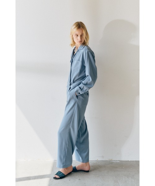 Muel Chic(ミュエルシック)の「Rinell coveralls リネルカバーオール(サロペット/オーバーオール・レディース・ベージュ/ネイビー/ライトブルー・SMALL/MEDIUM)」の18枚目の写真