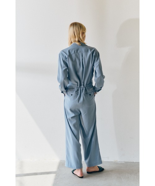 Muel Chic(ミュエルシック)の「Rinell coveralls リネルカバーオール(サロペット/オーバーオール・レディース・ベージュ/ネイビー/ライトブルー・SMALL/MEDIUM)」の16枚目の写真