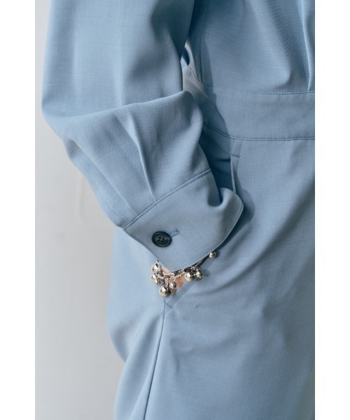 Muel Chic(ミュエルシック)の「Rinell coveralls リネルカバーオール(サロペット/オーバーオール・レディース・ベージュ/ネイビー/ライトブルー・SMALL/MEDIUM)」の11枚目の写真
