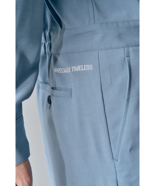 Muel Chic(ミュエルシック)の「Rinell coveralls リネルカバーオール(サロペット/オーバーオール・レディース・ベージュ/ネイビー/ライトブルー・SMALL/MEDIUM)」の4枚目の写真