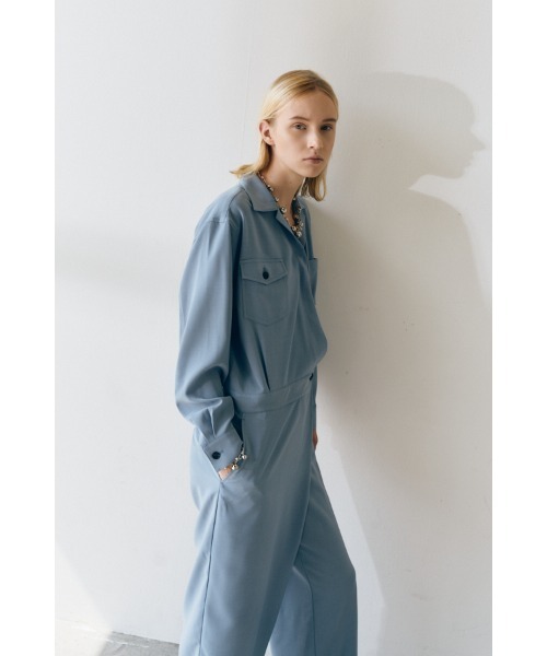 Muel Chic(ミュエルシック)の「Rinell coveralls リネルカバーオール(サロペット/オーバーオール・レディース・ベージュ/ネイビー/ライトブルー・SMALL/MEDIUM)」の13枚目の写真