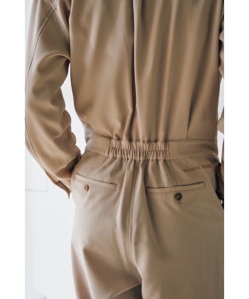 Muel Chic(ミュエルシック)の「Rinell coveralls リネルカバーオール(サロペット/オーバーオール・レディース・ベージュ/ネイビー/ライトブルー・SMALL/MEDIUM)」の19枚目の写真