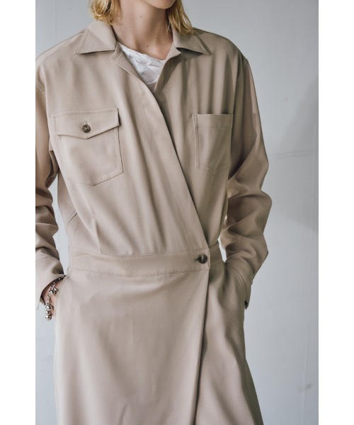 Muel Chic(ミュエルシック)の「Rinell coveralls リネルカバーオール(サロペット/オーバーオール・レディース・ベージュ/ネイビー/ライトブルー・SMALL/MEDIUM)」の21枚目の写真