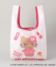 212 KITCHEN STORE（トゥワントゥキッチンストア）の「日焼けハローキティ DOTエコバッグ S（その他雑貨）」