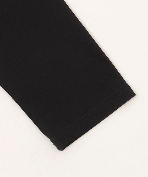 petit main LIEN（プティマインリアン）の「オーガンジードッキング長袖Tシャツ（Tシャツ/カットソー・レディース・ブラック/オフホワイト/マルチ・F）」の15枚目の写真