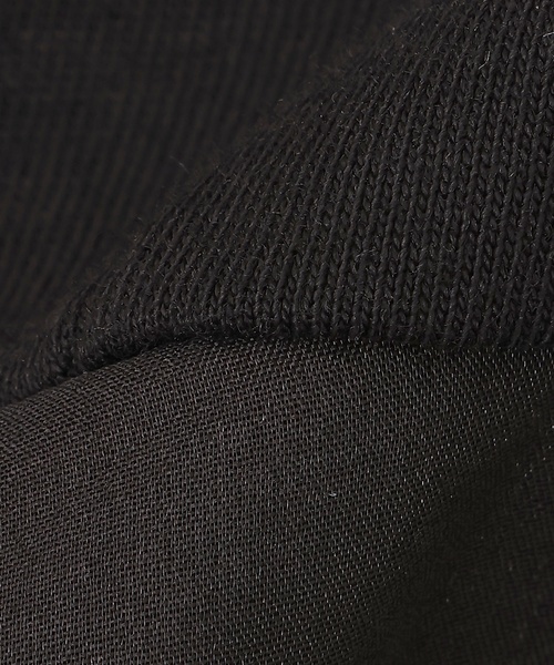 petit main LIEN（プティマインリアン）の「オーガンジードッキング長袖Tシャツ（Tシャツ/カットソー・レディース・ブラック/オフホワイト/マルチ・F）」の9枚目の写真