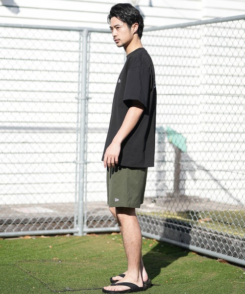 NEW ERA(ニューエラ)の「NEW ERA/ニューエラ 半袖 ラッシュガード メンズ UVカット OD SS OS UT MLOGO 14774253/14774254/14774255/15159370(Tシャツ/カットソー・メンズ・ホワイト/ブラック/ブラウン/ブラック系その他・M/L/XXL/XL)」の13枚目の写真