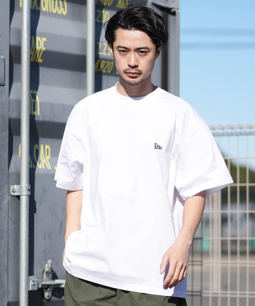 NEW ERA(ニューエラ)の「NEW ERA/ニューエラ 半袖 ラッシュガード メンズ UVカット OD SS OS UT MLOGO 14774253/14774254/14774255/15159370(Tシャツ/カットソー・メンズ・ホワイト/ブラック/ブラウン/ブラック系その他・M/L/XXL/XL)」の16枚目の写真