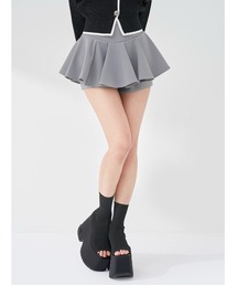 Darich（ダーリッチ）の「美シルエットフレアミニスカート（スカート）」