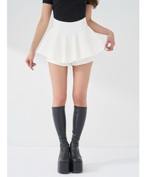 Darich（ダーリッチ）の「美シルエットフレアミニスカート（スカート）」