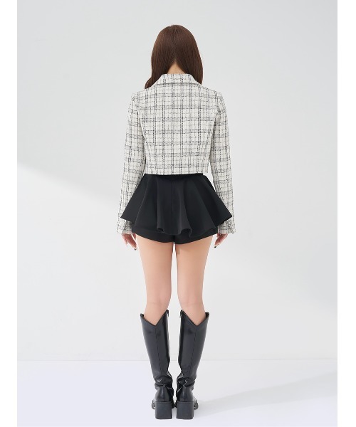 Darich（ダーリッチ）の「美シルエットフレアミニスカート（スカート