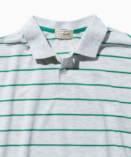 L.L.Bean(エルエルビーン)の「【JAPAN EDITION】トロイ・ショートスリーブ・ポロシャツ(ポロシャツ・レディース・ブラウン系その他/グレー系その他/ホワイト×グリーン/レッド系その他/ブルー系その他・MEDIUM)」の10枚目の写真