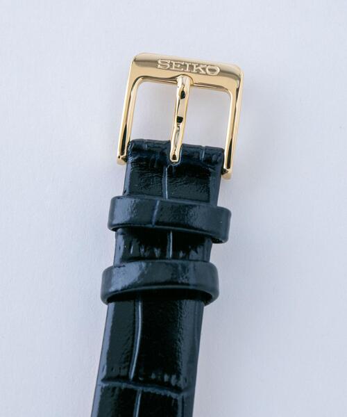 SEIKO(セイコー)の「SEIKO/セイコー コラボレーション スクエア ゴールド×ブラック(アナログ腕時計・レディース・その他1・FREE)」の7枚目の写真