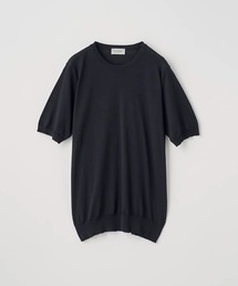 [Anglo Indian Gauze] クルーネックニットＴシャツ