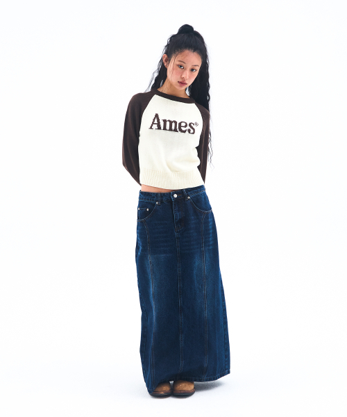 AMESWORLDWIDE(アメスワールドワイド)の「BASIC RAGLAN PULLOVER KNIT BROWN(ニット/セーター・メンズ・その他・LARGE/MEDIUM/SMALL)」の7枚目の写真