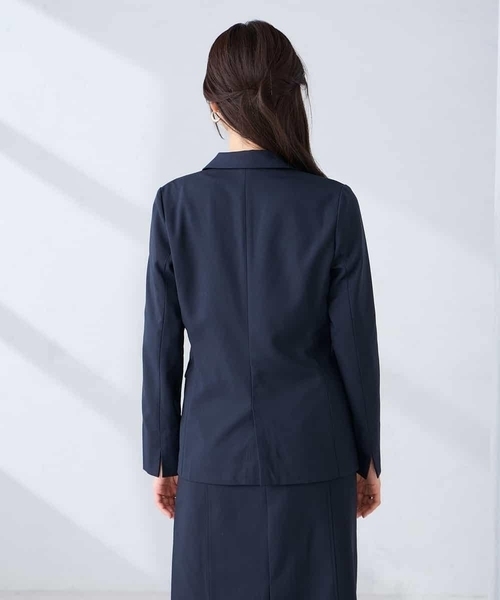 a.v.v(アーヴェヴェ)の「【洗える/UVカット】リネンライクストレッチテーラードジャケット(テーラードジャケット・レディース・グレー/ネイビー・40/38/42/36/34)」の18枚目の写真
