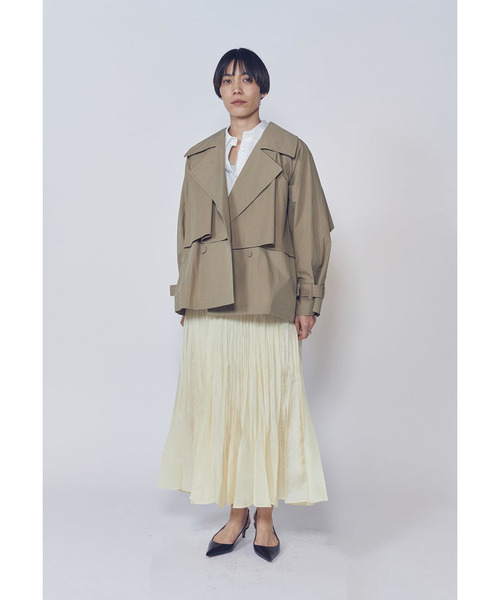 1er Arrondissement（プルミエアロンディスモン）の「ナイロンコート（その他アウター・レディース・グレー系その他5/ベージュ・38/36）」の20枚目の写真