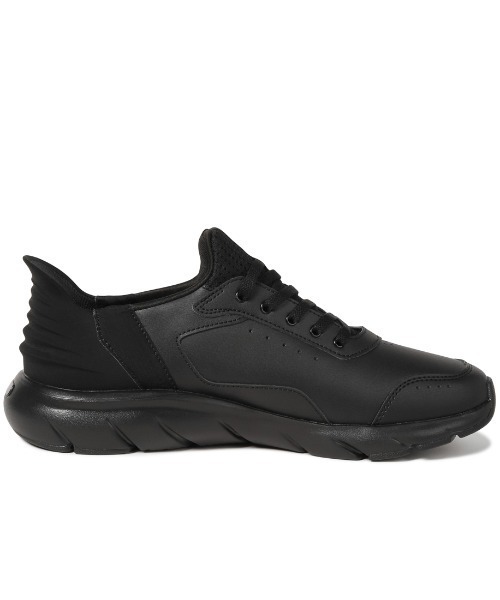PUMA(プーマ)の「プーマ PUMA SOFTRIDE フレックス LSL EASE IN ワイド(スニーカー・メンズ・ブラック×ブラック・25.5cm/28.0cm/27.5cm/27.0cm/26.5cm/26.0cm/25.0cm)」の2枚目の写真