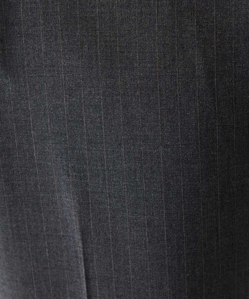 MICHEL KLEIN HOMME (ミッシェルクランオム)の「ストライプ2WAY9分丈スラックスパンツ(スラックス・メンズ・ネイビー/グレー・MEDIUM/X-LARGE/LARGE)」の17枚目の写真