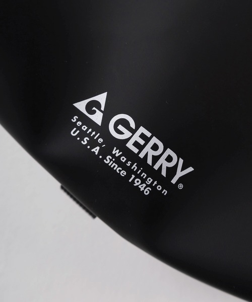 GERRY（ジェリー）の「【79】【GERRY/ジェリー】ワンポイントロゴ ボトルホルダー付 ショルダーバック（ボディバッグ/ウエストポーチ・メンズ・ブラック・FREE）」の3枚目の写真